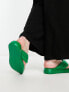 Фото #4 товара Urban Revivo flatform toe post sandal in green