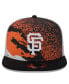 Фото #4 товара Men's Black San Francisco Giants Court Sport 9Fifty Snapback Hat