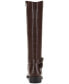 Women's Maliaa Wide-Calf Buckled Riding Boots, Created for Macy's