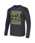 Фото #3 товара Men's NFL x Darius Rucker Collection by Heathered Charcoal Seattle Seahawks Long Sleeve T-shirt