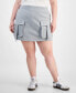 ფოტო #1 პროდუქტის Trendy Plus Size Pull-On Skort