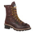 Фото #2 товара Georgia Boots Logger Waterproof Eh Lace Up Mens Brown Work Safety Shoes G7113