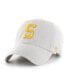 Men's '47 Gray Pittsburgh Steelers Clean Up Legacy Adjustable Hat