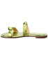 Alexandre Birman Clarita Leather Sandal Women's Green 35