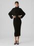 Dámské šaty VMWIELD Slim Fit 10296782 Black