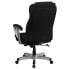 Фото #2 товара Hercules Series Big & Tall 400 Lb. Rated Black Fabric Executive Swivel Chair With Adjustable Arms