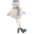 Фото #2 товара Новогоднее украшение Белый Серый Деревянный Foam Ткань Кукла-белоснежка 11 x 10 x 45 cm