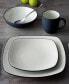 Colorwave Square Dinner Plates, Set of 4