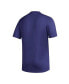 ფოტო #3 პროდუქტის Men's Purple Washington Huskies Pregame AEROREADY T-shirt