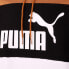 Фото #3 товара Puma Ess+ Colorblocked Logo Pullover Hoodie Mens Size M Casual Outerwear 674612