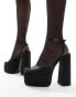 Mango chunky sole heel in black Черный, 40 - фото #4