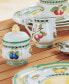 Фото #3 товара Dinnerware, French Garden Premium Porcelain Fleurence Sugar Bowl