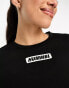 Фото #7 товара Hummel Mesh t-shirt with long sleeves in black