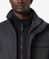 Фото #4 товара Men's Hoyt Micro-Houndstooth Soft Shell Barn Jacket with Removable Bib