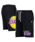 ფოტო #1 პროდუქტის Men's Black Los Angeles Lakers Shorts