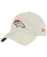 Фото #1 товара Women's Cream Denver Broncos Core Classic 2.0 Adjustable Hat