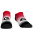 ფოტო #1 პროდუქტის Men's and Women's Socks Georgia Bulldogs Dip-Dye Ankle Socks