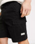 Фото #2 товара New Look – Schmal geschnittene Cargo-Shorts in Schwarz