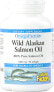 Фото #1 товара natural Factors OmegaFactors Wild Alaskan Salmon Oil Масло дикого аляскинского лосося 1000 мг 90 гелевых капсул