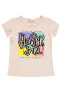 Фото #1 товара Kız Çocuk 2-5 Yaş Açık Somon T-Shirt