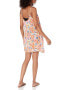Фото #2 товара Roxy 300505 Women's Standard Print Beachy Vibes Cover Up Dress Size M