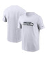 Фото #1 товара Men's White Seattle Seahawks Primary Logo T-shirt