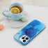 Фото #6 товара OEM Futerał LEATHER MAG COVER kompatybilny z MagSafe do IPHONE 13 Pro blue splash