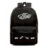 Фото #1 товара Женский спортивный рюкзак черный с логотипом и карманом VANS Realm Backpack - VN0A3UI6BLK - Custom Koty Cats