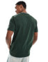 Calvin Klein ASOS exclusive running logo t-shirt in midnight green