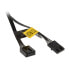 Фото #7 товара Corsair iCUE QL140 RGB PWM Lüfter 2er Pack inkl. RGB-Controller - 140mm, schwarz