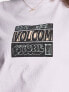 Volcom drumstone t-shirt in light orchid