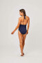 Фото #2 товара Carve Designs 266396 Women's Alexandra Blue One Piece Swimsuit Size S