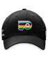 ფოტო #3 პროდუქტის Men's Black Philadelphia Flyers Team Logo Pride Adjustable Hat