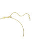 Фото #3 товара Swarovski crystal Swarovski Imitation Pearls, Seahorse, Blue, Gold-Tone Idyllia Pendant Necklace