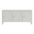 TV furniture Home ESPRIT White Metal 120 x 40 x 58 cm