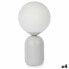 Фото #1 товара Настольная лампа Чаша 40 W Белый Серый Керамика 15 x 28,5 x 15 cm (4 штук)