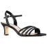 Фото #2 товара Nina Nelena Rhinestone Evening Womens Black Dress Sandals NELENA-BLK