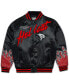 Фото #1 товара Men's Dodge Hellcat Flame Varsity Jacket