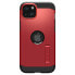 Фото #12 товара Чехол для iPhone 15 Spigen Tough Armor MagSafe с подставкой, красный