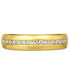 ფოტო #2 პროდუქტის Men's Nude Diamond Band (1/2 ct. t.w.) in 14k Gold