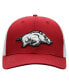 ფოტო #2 პროდუქტის Men's Cardinal, White Arkansas Razorbacks Trucker Snapback Hat