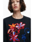 Фото #4 товара Women's Sweatshirt with Arty print