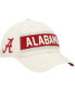 ფოტო #2 პროდუქტის Men's Cream Alabama Crimson Tide Crossroad MVP Adjustable Hat