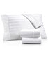 Фото #1 товара Bergen House Stripe 100% Certified Egyptian Cotton 1000 Thread Count 4 Pc. Sheet Set, California King