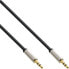 Фото #1 товара InLine Basic Slim Audio Cable 3.5mm male / male - Stereo - 1m