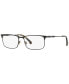 ფოტო #1 პროდუქტის BB1046 Men's Rectangle Eyeglasses