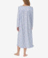 ფოტო #3 პროდუქტის Women's Cotton Floral Lace-Trim Nightgown