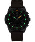 ფოტო #6 პროდუქტის Men's Swiss Chronograph Pacific Diver Orange Rubber Strap Watch 44mm