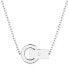 Swarovski rhodium-Plated Color Pavé Interlocking Loop 29-1/2" Adjustable Pendant Necklace - фото #4