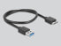 Фото #3 товара Delock 42011 - HDD/SSD enclosure - 2.5" - Serial ATA III - 5 Gbit/s - USB connectivity - Black